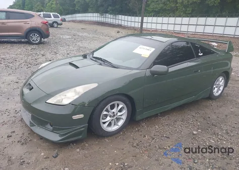2000 Toyota Celica Gt из США, поврежденный, VIN JTDDR32T1Y0036632